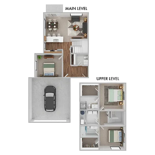 Floor plan Vermilion - 2 Level / 2 Car