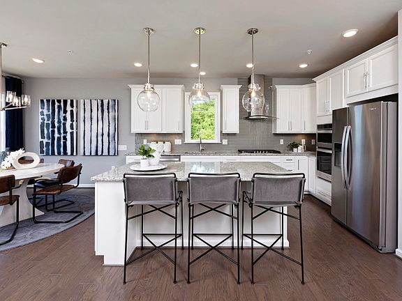 Gourmet Kitchen with an Oversized Island