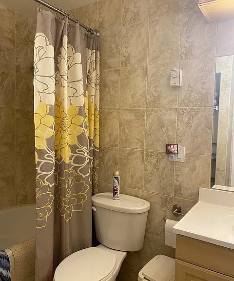 Master bathroom