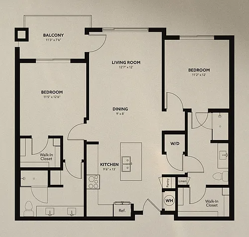 Floor plan B1