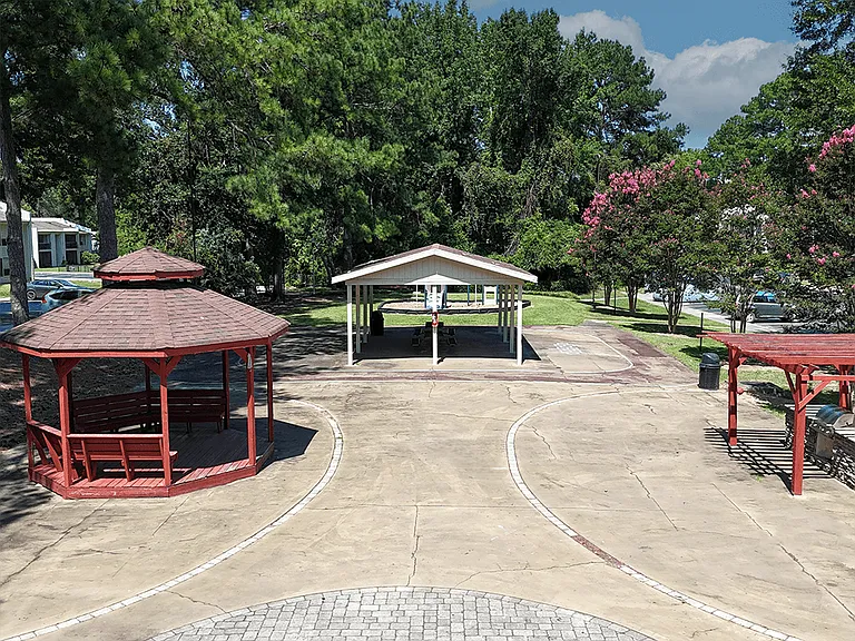 Gazebo and Shaded Picnic Area