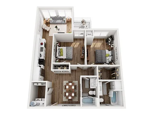 Floor plan Rainier V