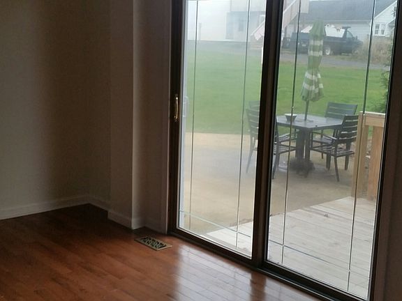 Just off of this living or dining room is your very own deck
