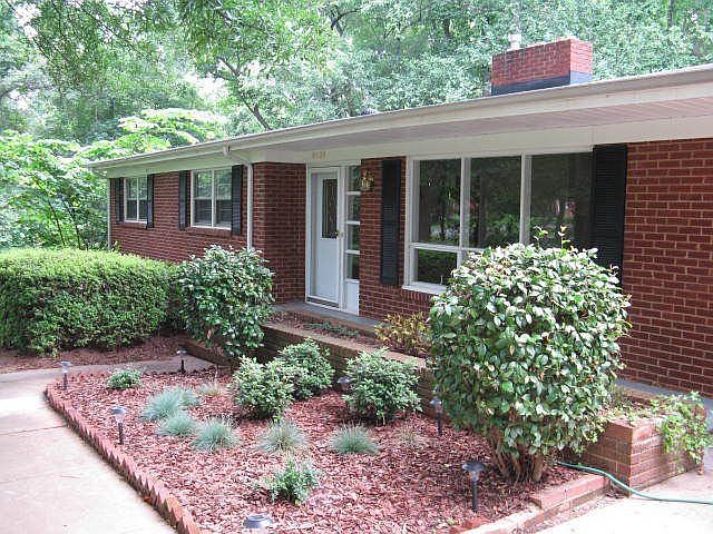 New landscaping & solar lighting