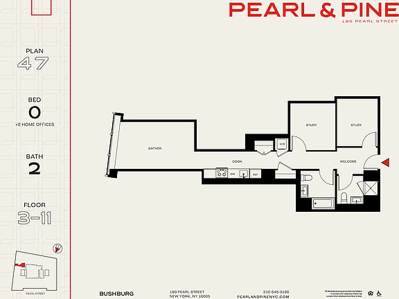 2nd image of 180 Pearl St #347