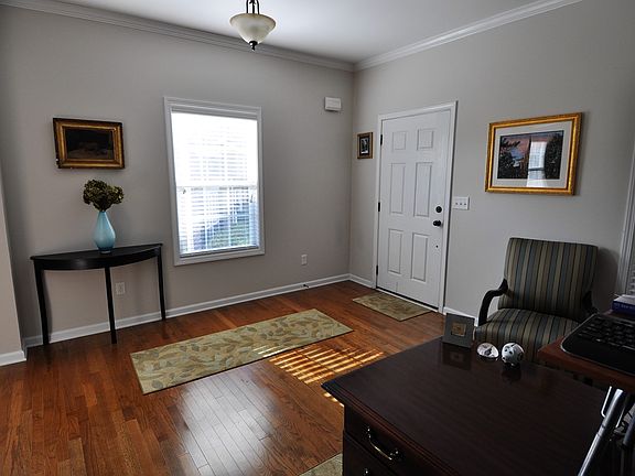 Front room and front door