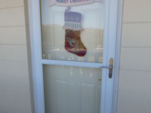 Entry Door to Library