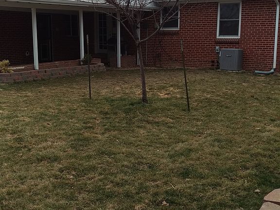 Back yard w sprinkler system lawn care is included