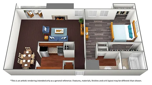 Floor plan Jardine Renovated