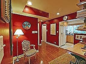 Foyer used as an Office