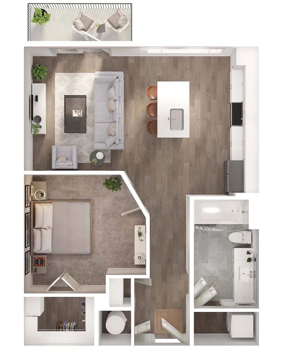 Floor plan A1P/A1S