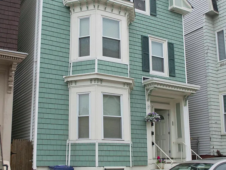 Front of the building