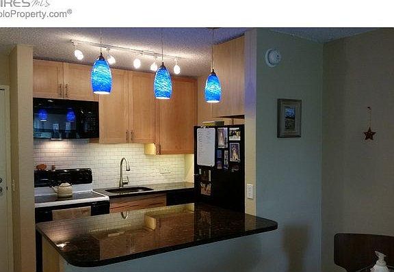 Pendant lighting and breakfast bar