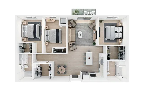 Floor plan Oxbow