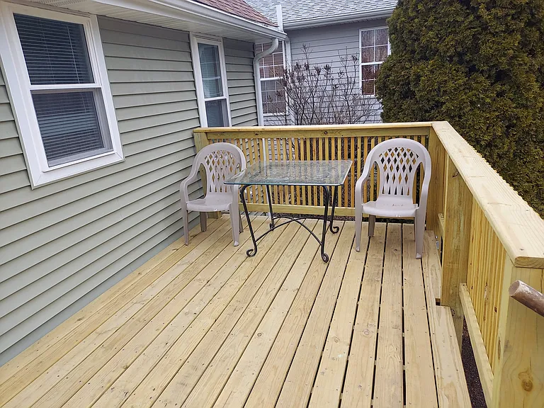 Back deck