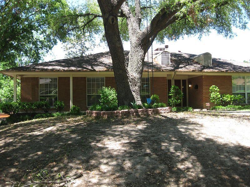 Large front yard