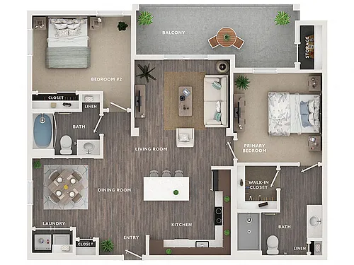Floor plan C2