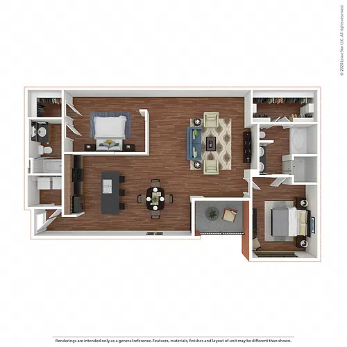 Floor plan B1 - Affordable 1
