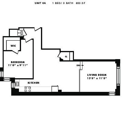 2nd image of 340 E 52nd St APT 6A