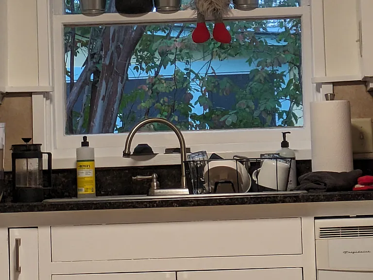We have some fun decorating at during the holidays!