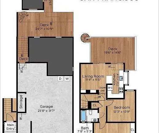2nd image of 355 Chenery St #B