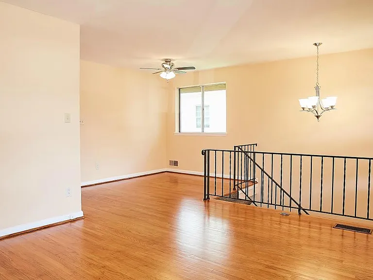 Upper level view of dining area