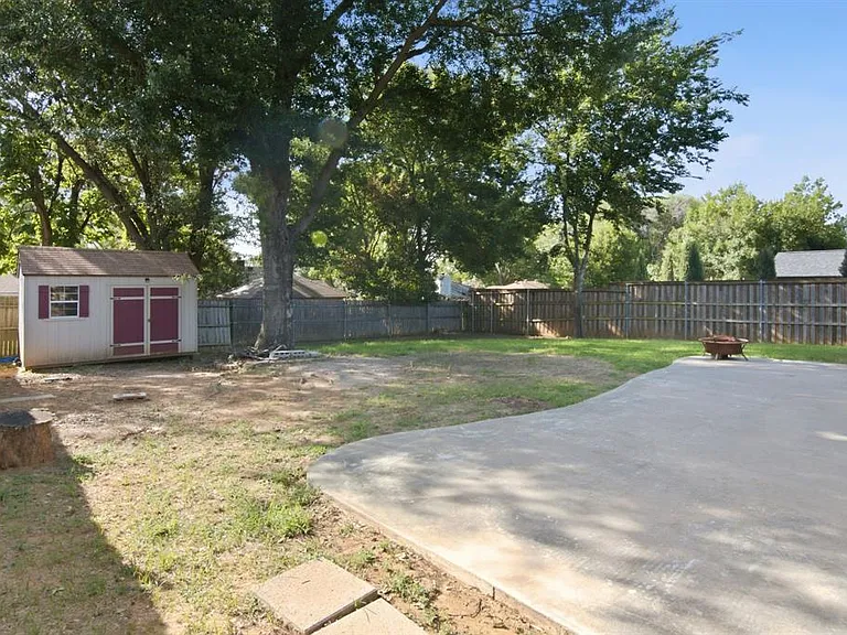 back yard