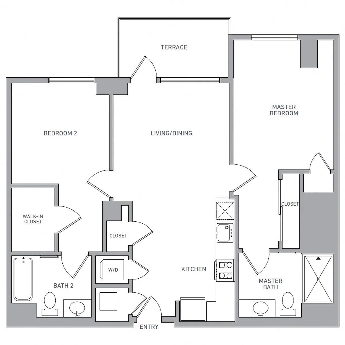 Floor plan B2A