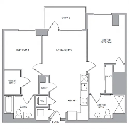 Floor plan B2A