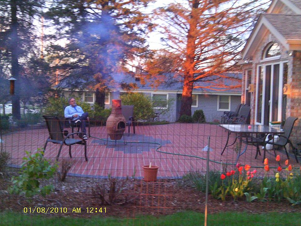 back of home huge patio