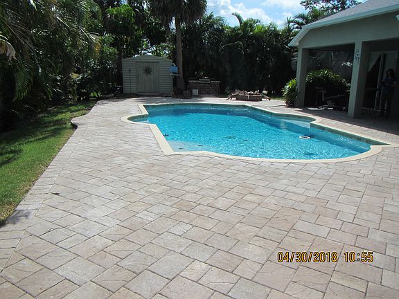 pool shed, outdoor grill eas