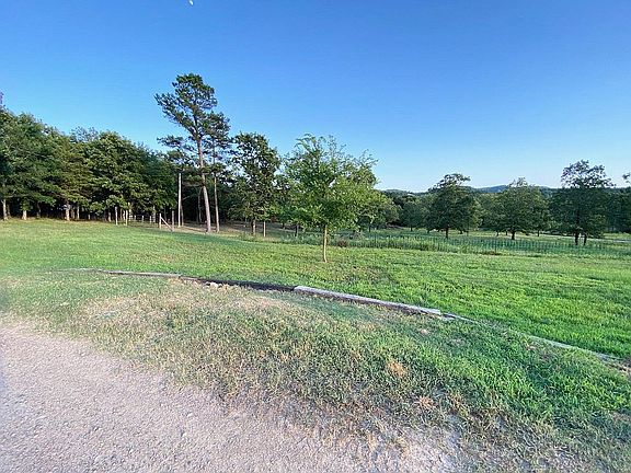 Front view of land