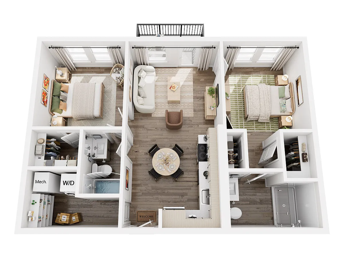 Floor plan B1