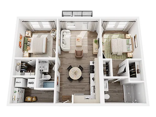 Floor plan B1