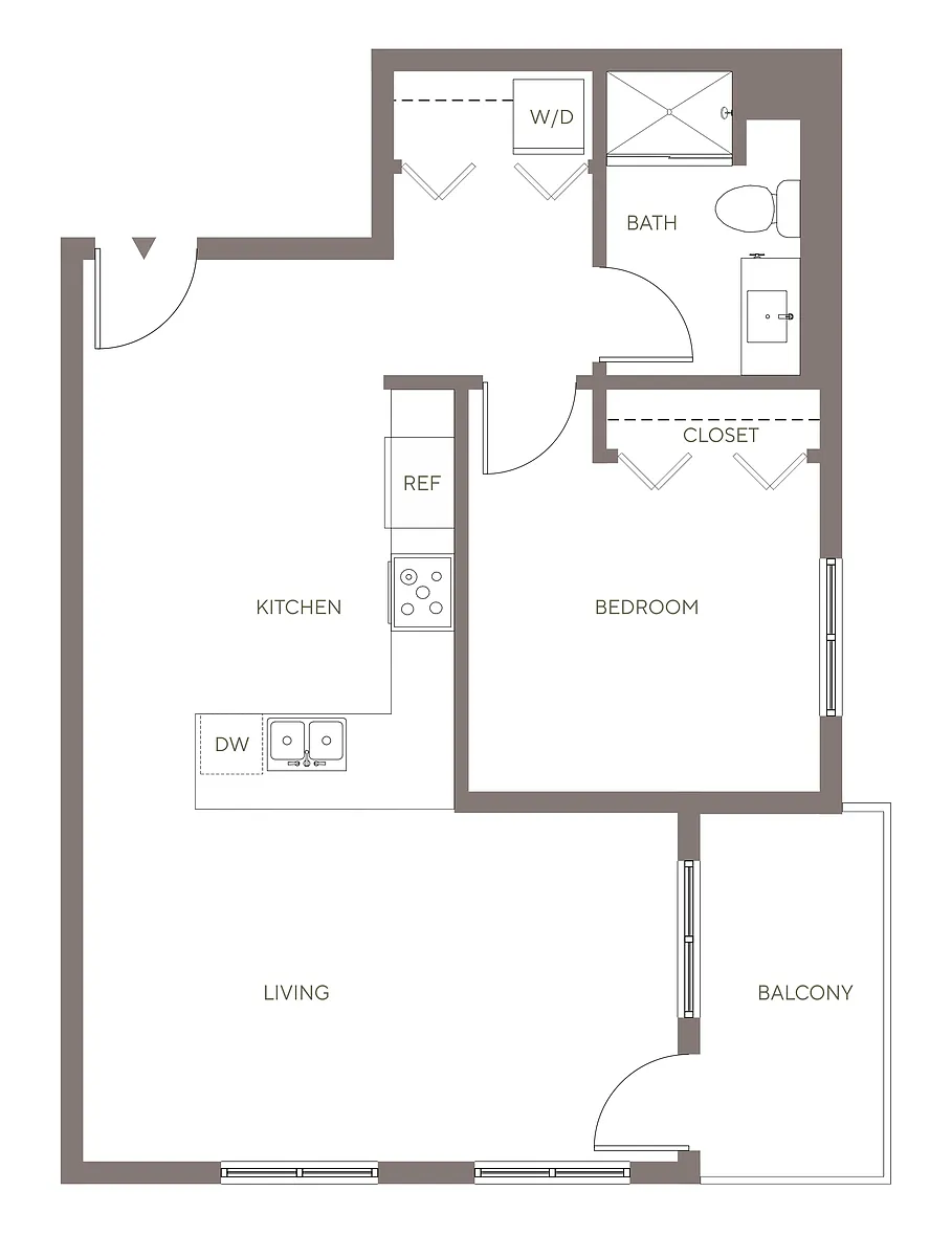 Floor plan A13