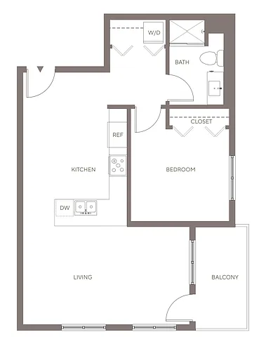 Floor plan A13