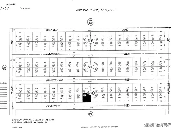 LOT 237 Th Ave, Cabazon, CA 92230