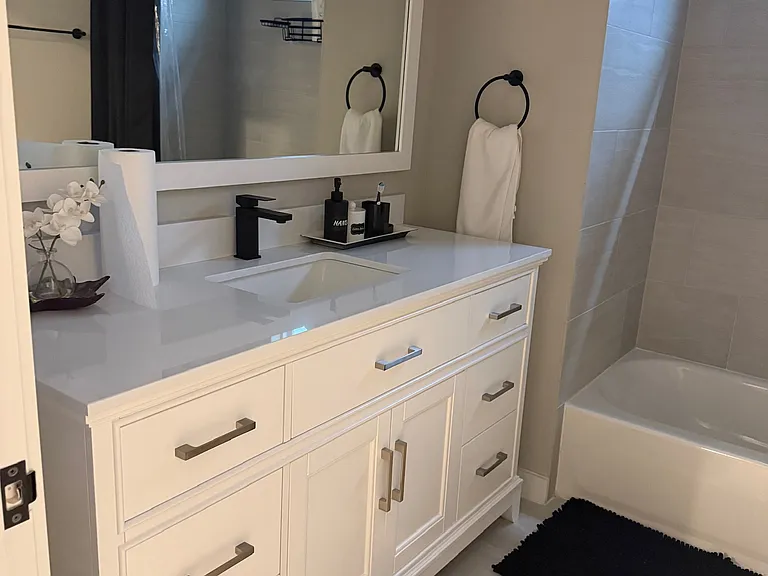 Full Bathroom next to the room
