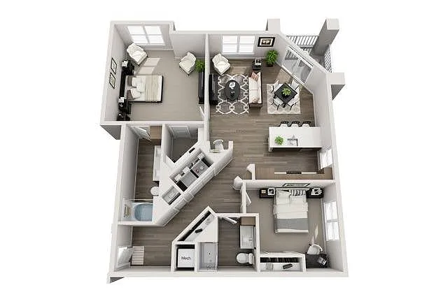 Floor plan B7