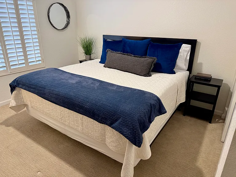 Bedroom 3 of 4: King Size Bed