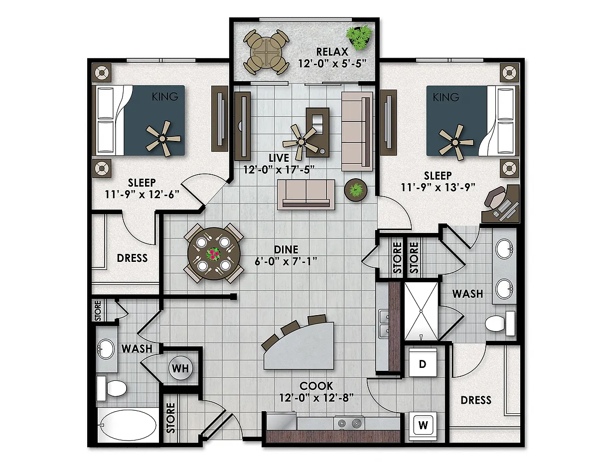 Floor plan C5