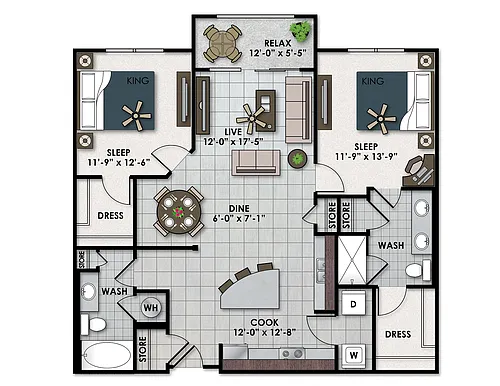 Floor plan C5