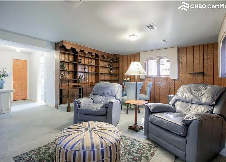 Family room- Garden level.