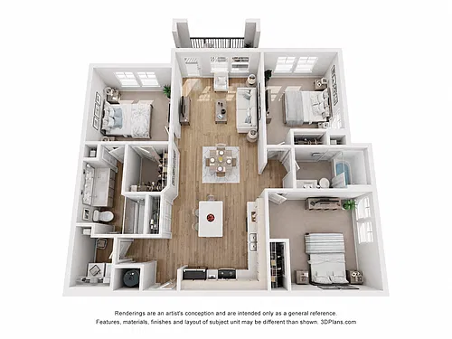 Floor plan C1
