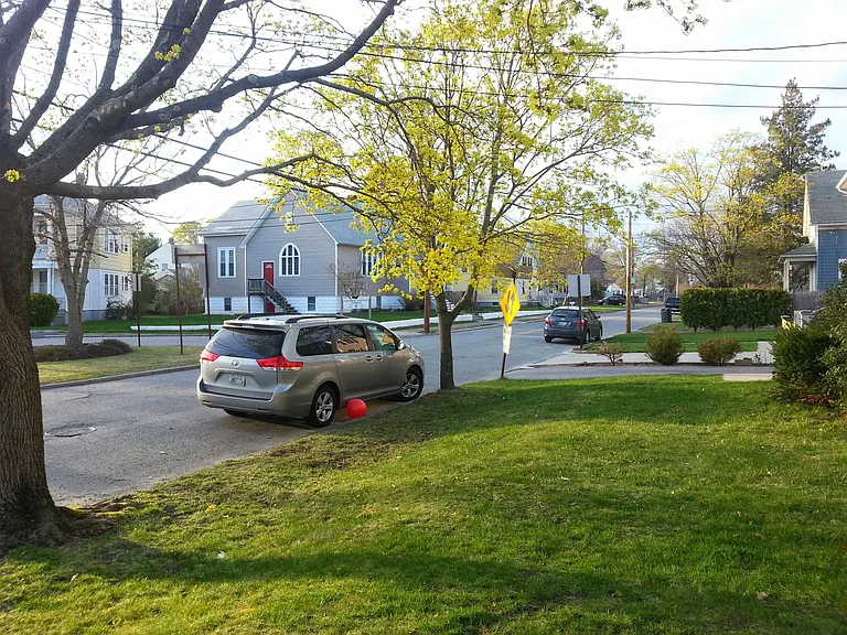 View of neighborhood from porch