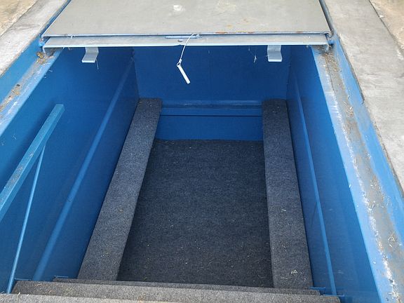 STORM SHELTER IN GARAGE