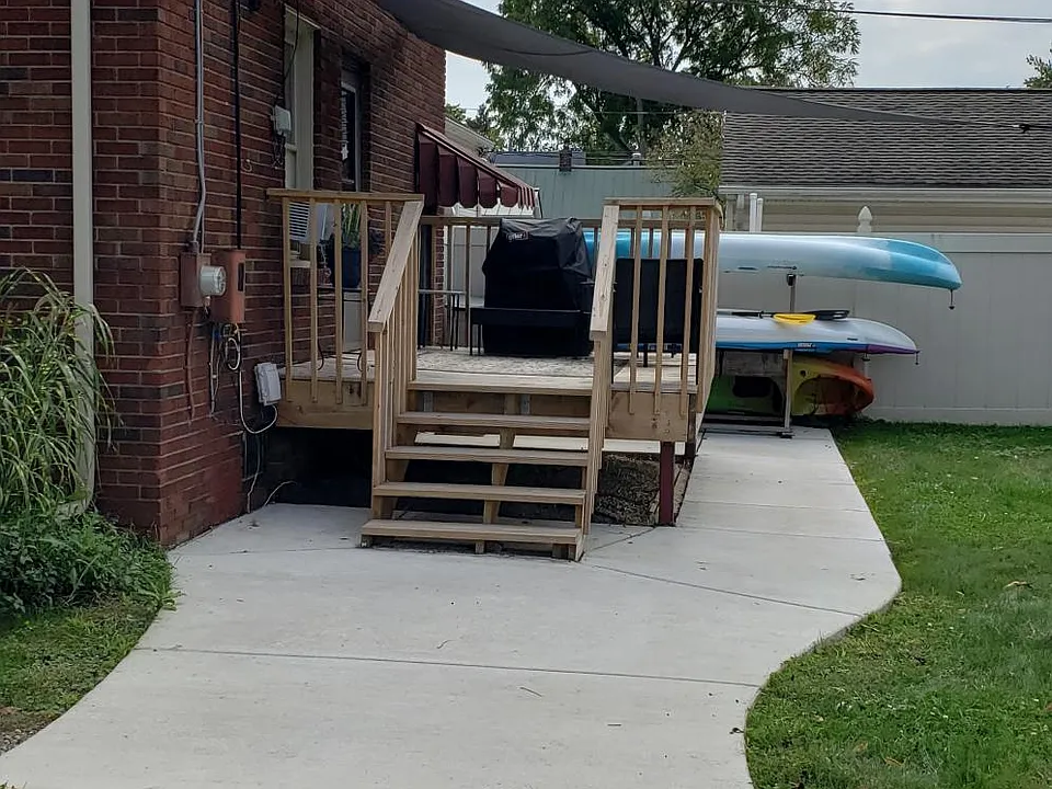 Back deck