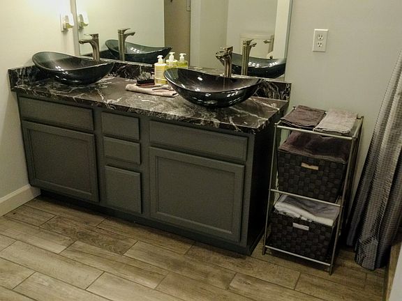 Brand new granite and tile