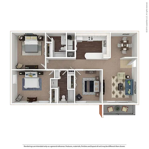 Floor plan 3x2 Large