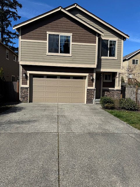 Front of townhome